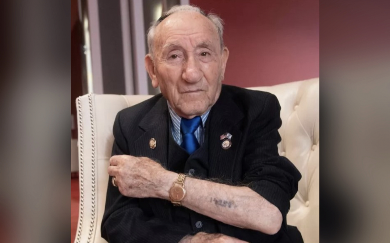 100-Year-Old Holocaust Survivor Joseph Alexander Speaks At Woodbury