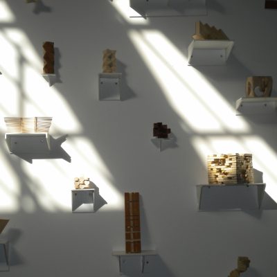 Student Work Exhibited at the San Diego Main Space