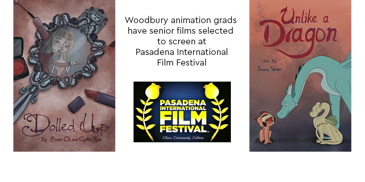 Woodbury Animation Grads Films in PIFF