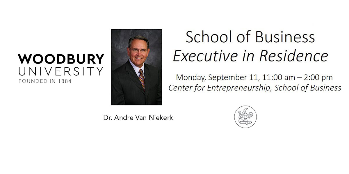 Andre van Niekerk School of Business Executive in Residence