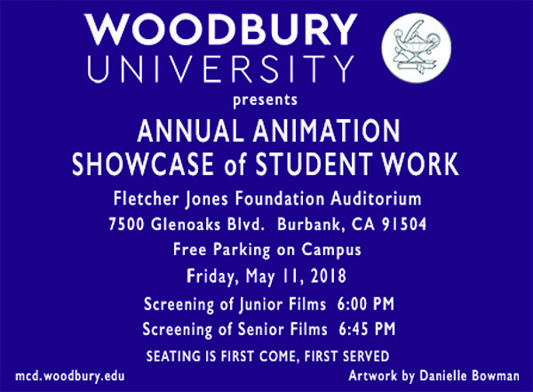 Animation Showcase 2018 information