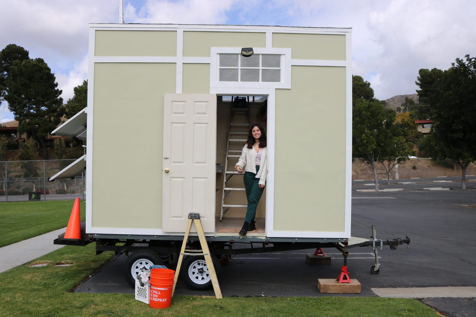 Inspired by Sustainability: ‘Tiny House’ Advocate Walks – and Lives – the Talk