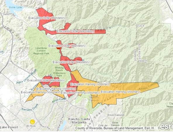 Red Flag Warning/Bond Fire Update | December 3, 2020