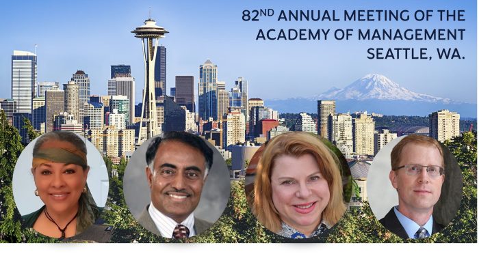 Woodbury Management Faculty Team Presents at Academy of Management’s Annual Meeting 2022