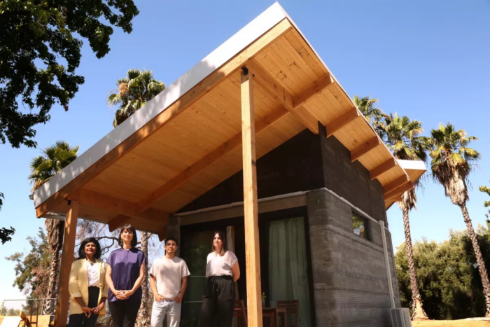 The L.A. Times Features Woodbury’s 3-D Printed House