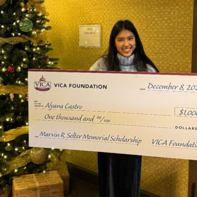 Alyana Castro Receives VICA Scholarship