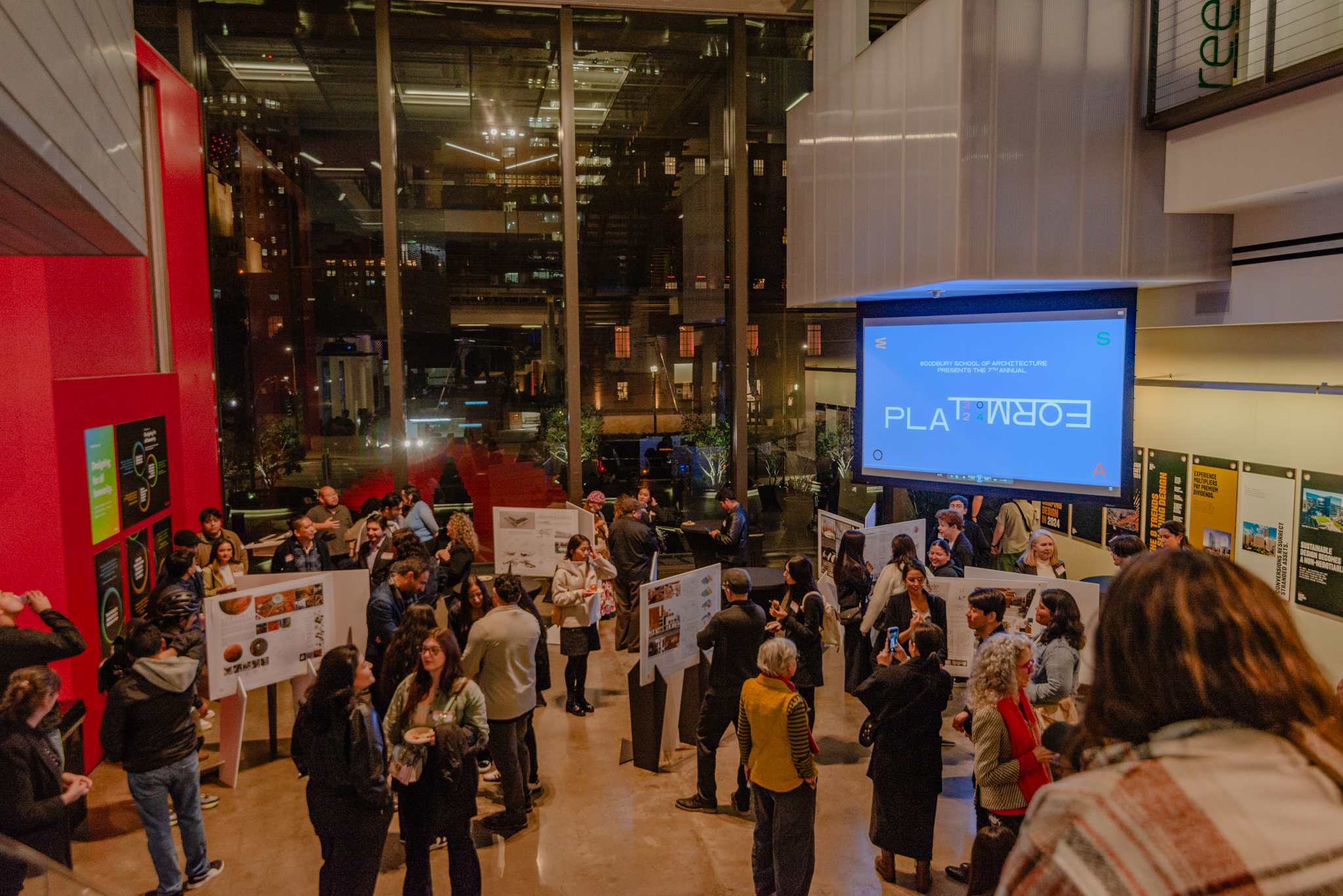 WSoA annual PLAT|FORM Exhibition, hosted for the second consecutive year at Gensler in Los Angeles