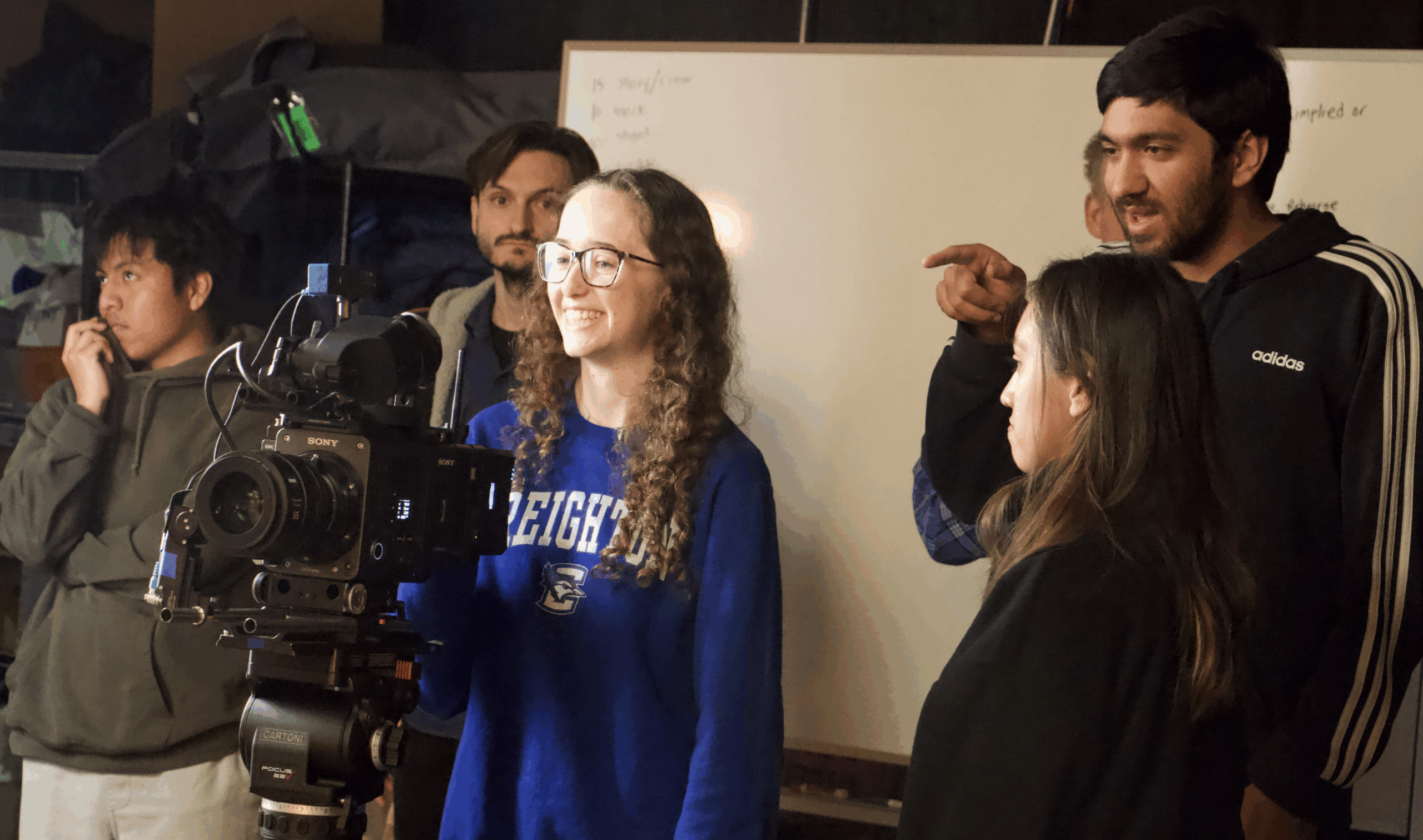 Woodbury Students Gain Hands-On Industry Experience at Sony Digital Media Production Center